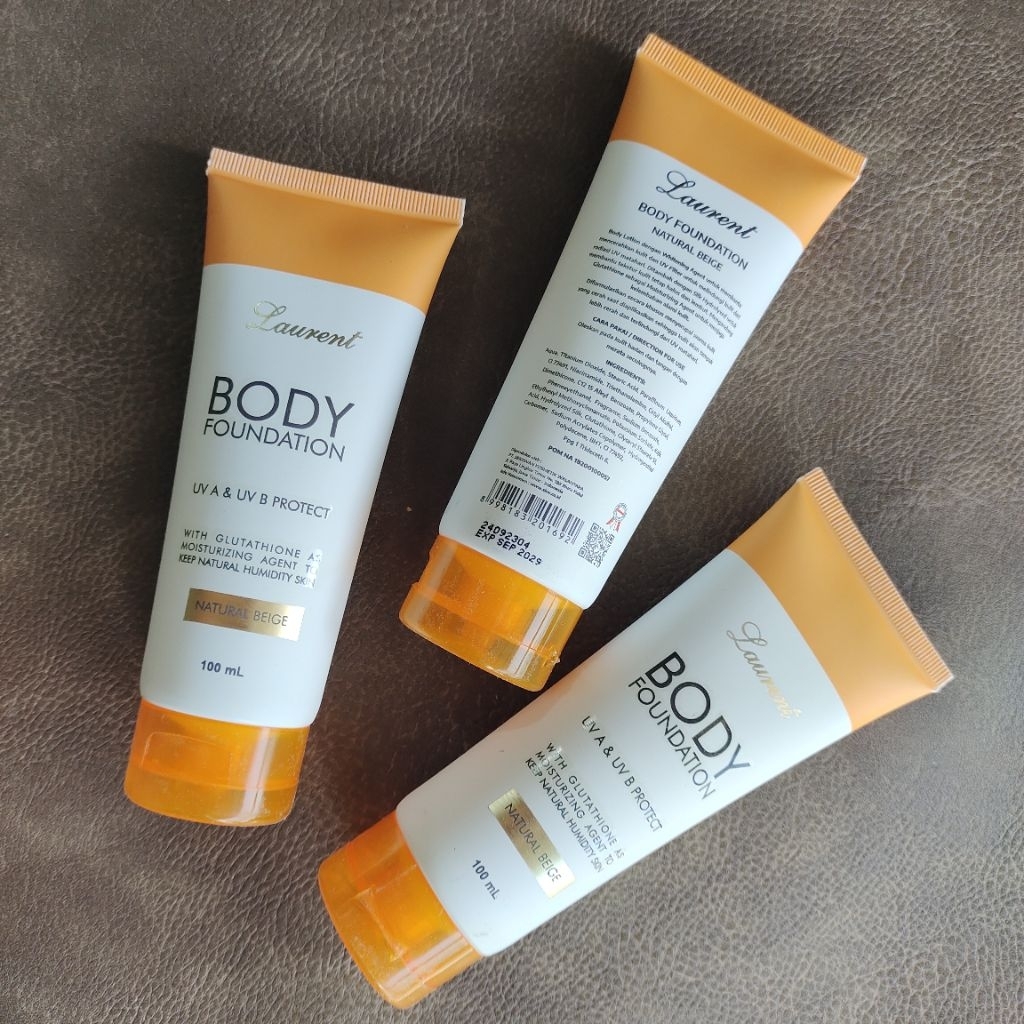 LAURENT BODY FOUNDATION NATURAL BEIGE 100 ml/ body lotion foundation