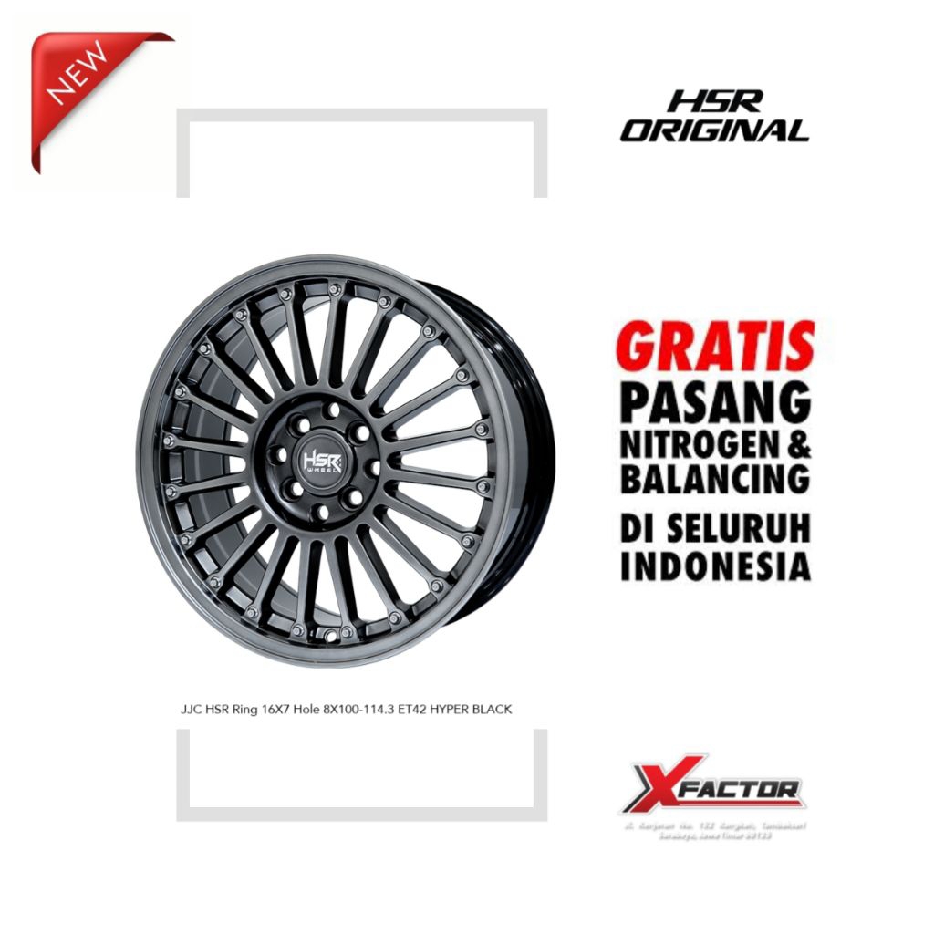 VELG MOBIL R16 HSR JJC R16X7 H 4X100 - 4X114,3 ET42