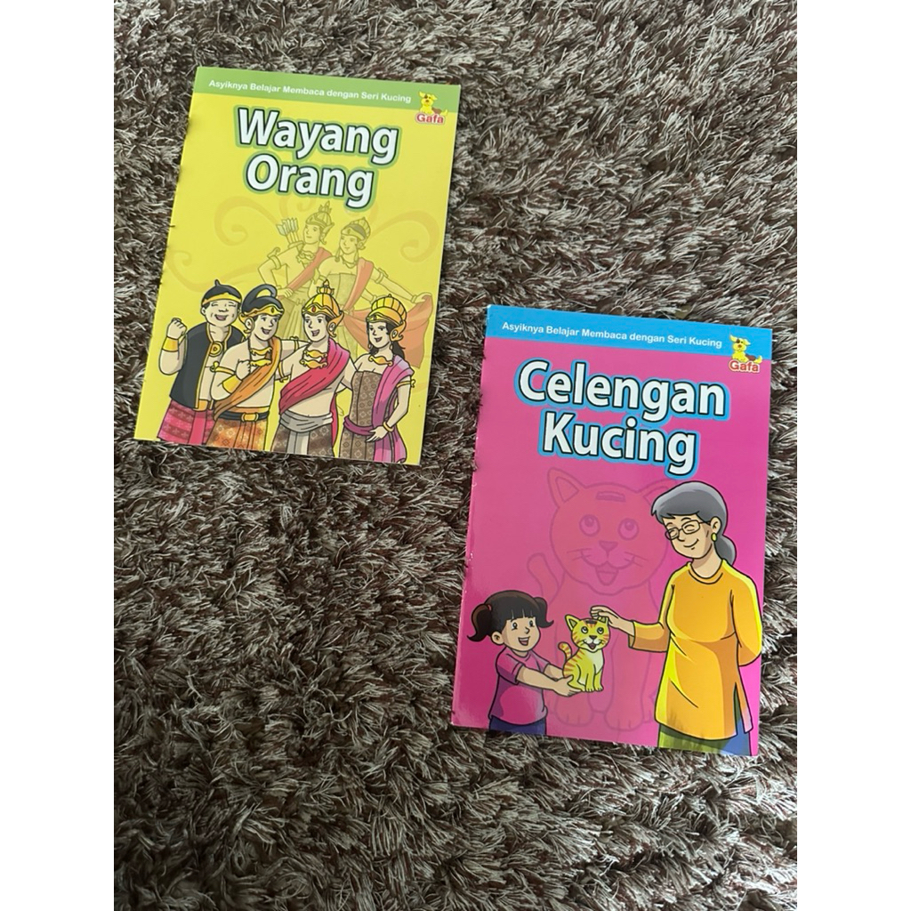 Buku Baca Gafa Seri Kucing