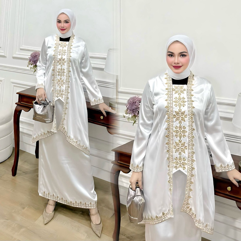 Setelan Kebaya Kirana Ayu| Kebaya Modern| Kebaya Pesta| Kebaya Kondangan| Kebaya Wisuda| Baju Kondan