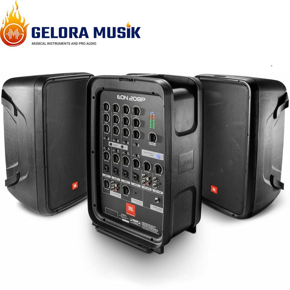 Portable PA System Speaker JBL EON208P