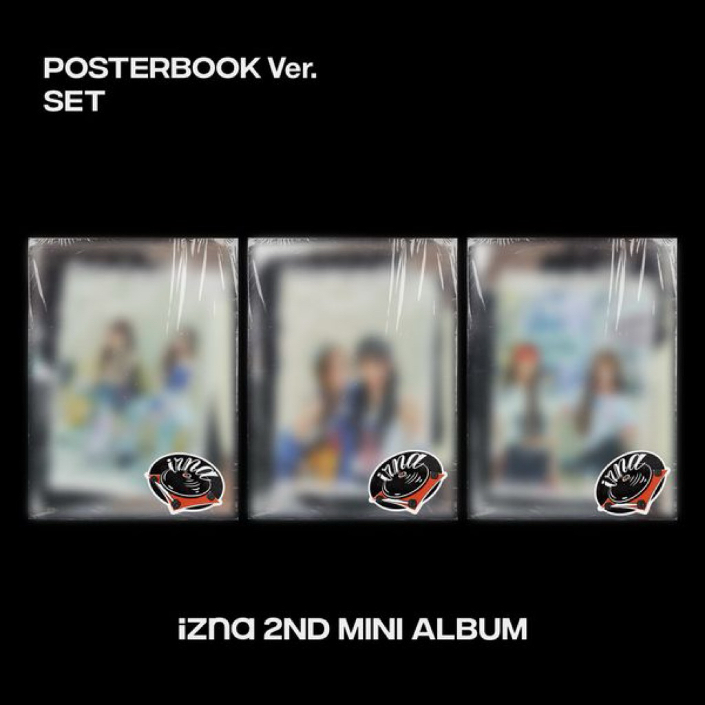 (PREORDER) IZNA 2nd Mini Album (Not Just Pretty) Posterbook Ver