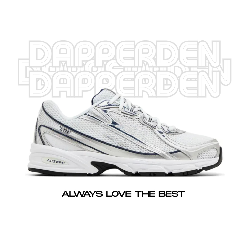 DAPPERDEN - NB 740 Silver White Navy