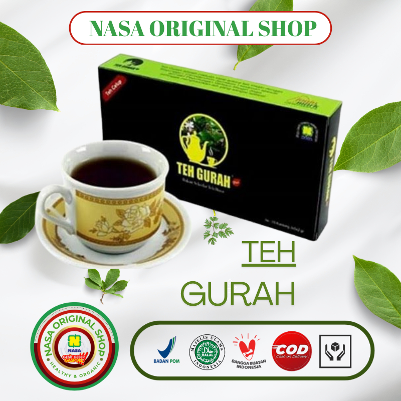 

Teh Gurah NASA Minuman Herbal Terapi Gurah Teh Hitam + Srigunggu 15 Celup