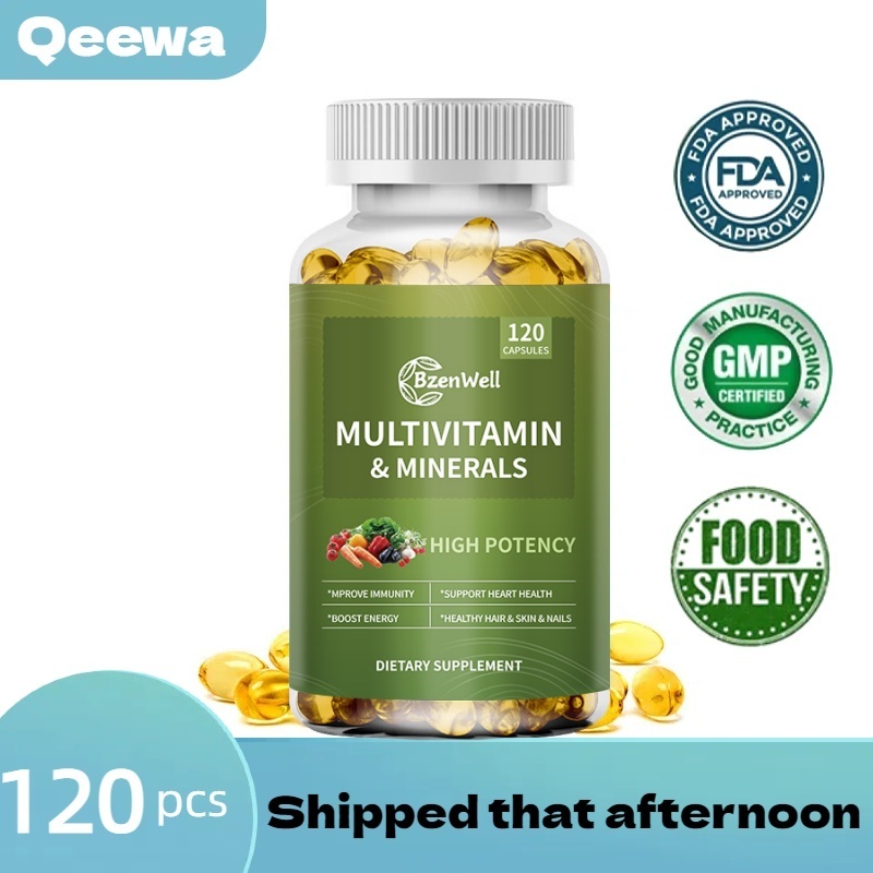 Kapsul BzenWell - Multivitamin + Mineral untuk Wanita (Imun, Energi, Kulit & Rambut Sehat)