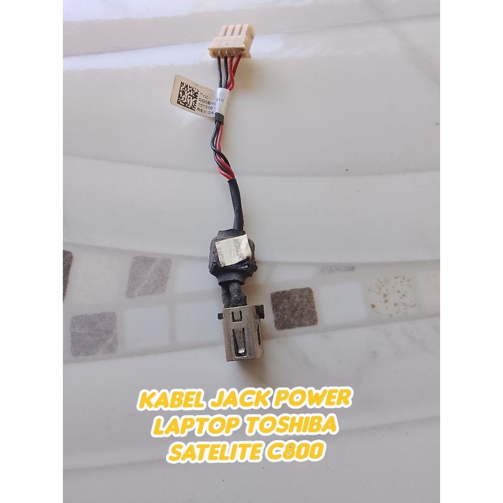 Kabel Jack power laptop Toshiba satelite C800