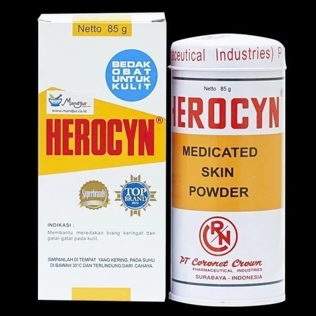 Herocyn Bedak Gatal Bayi Anak Anak dan Dewasa Segar Harum