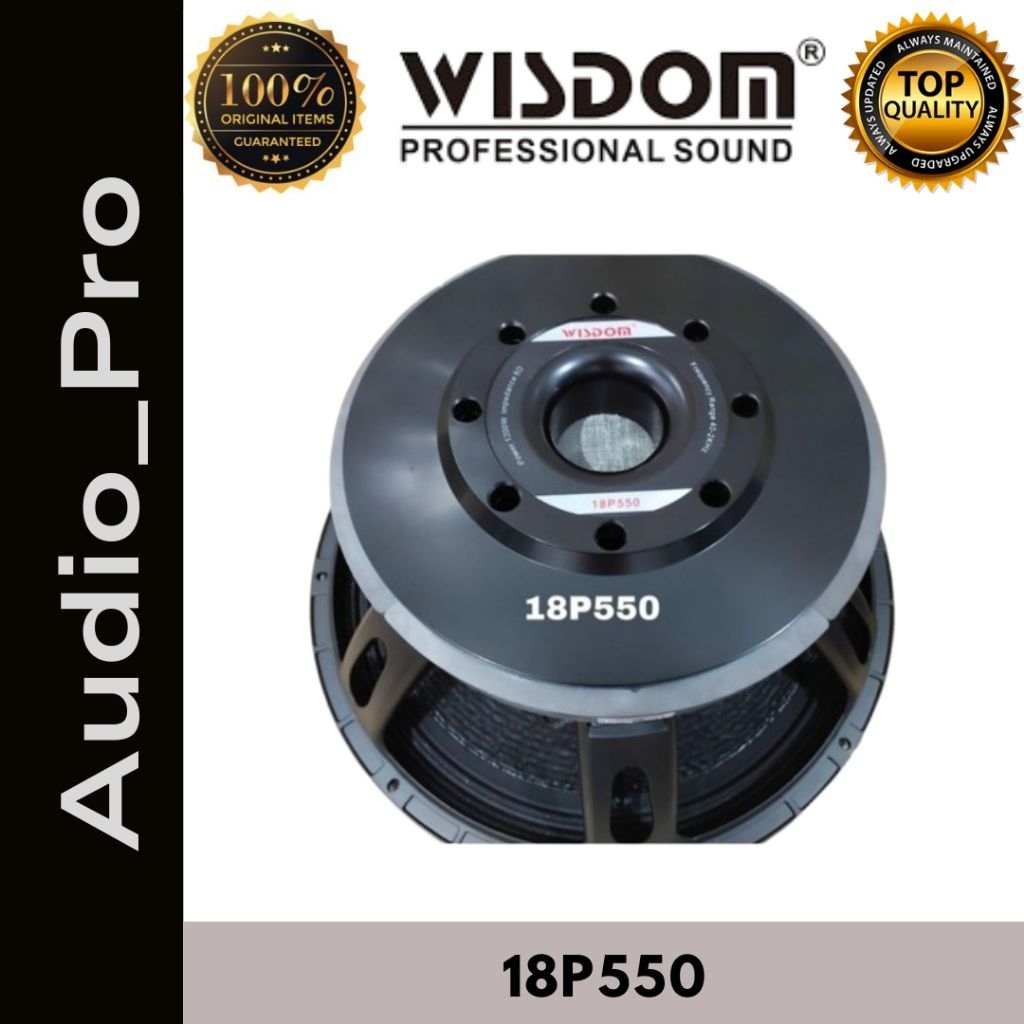 Speaker Component Wisdom 18P550 / Speaker Component 18inch / Wisdom Speaker