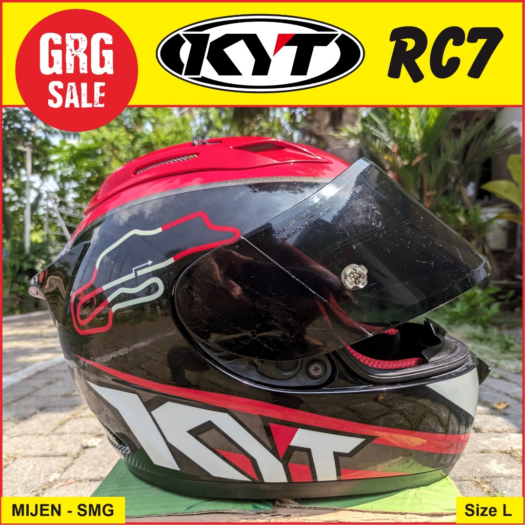 Helm Fullface KYT RC7 Second