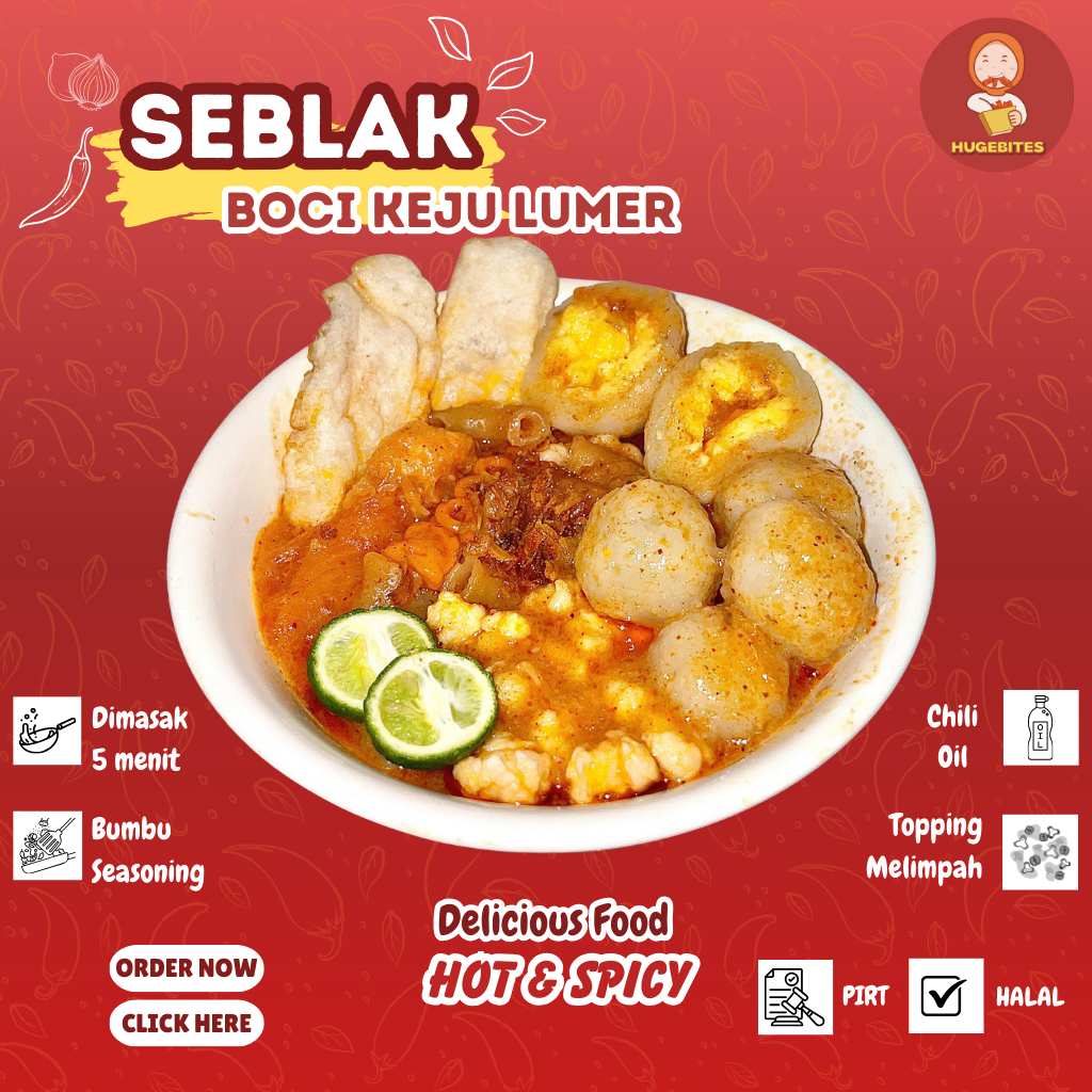 

Seblak Keju Lumer Instant Chilli Oil Seblak Pedas Cemilan Instan Praktis Nikmat Gurih Creamy
