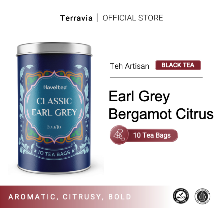 

Haveltea Classic Earl Grey Black Tea Earl Grey Teh Hitam Rasa Bergamot Premium