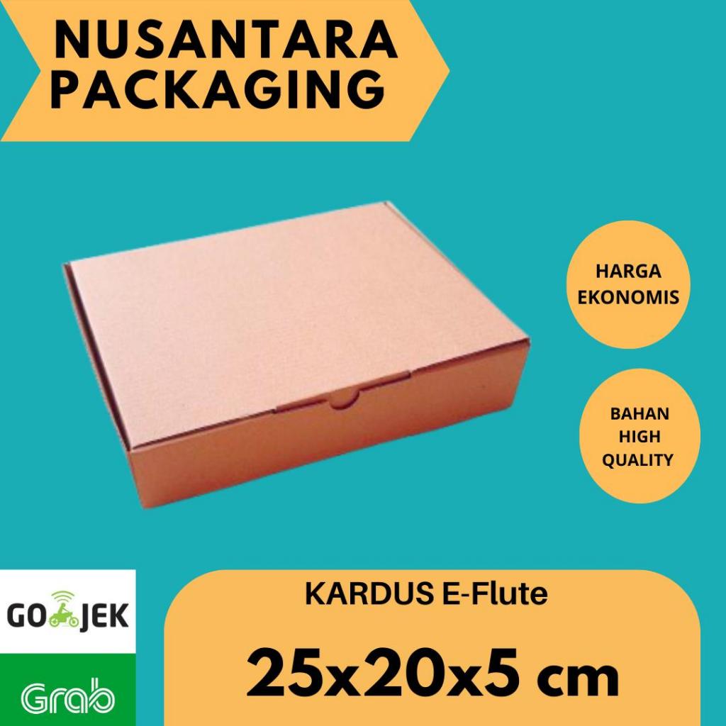 

KARDUS 25x20x5 cm / BOX KARTON CORUGATED DIE CUT / AKSESORIS