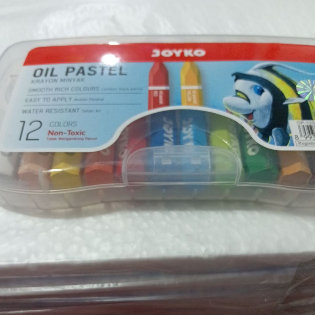 

Oil pastel 12 warna joyko qp 12s 1pcs