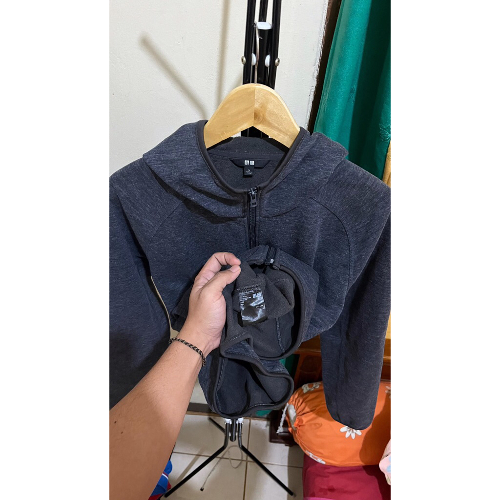 hoodie UNIQLO tech fleece original