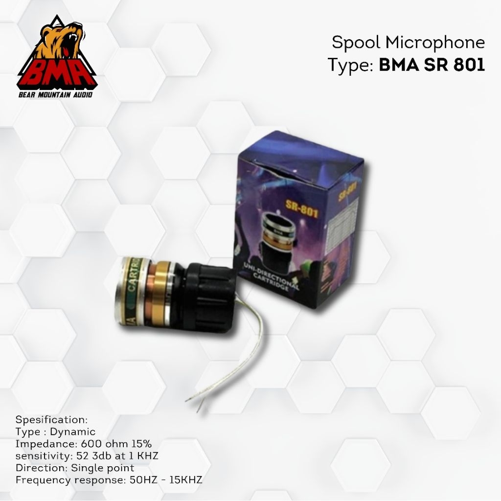 Spull Microphone 801 BMA / Spull Mic / Spull BMA