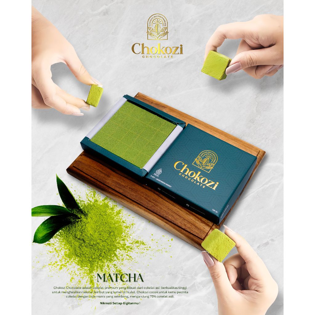 

Coklat Jepang Matcha Chokozi