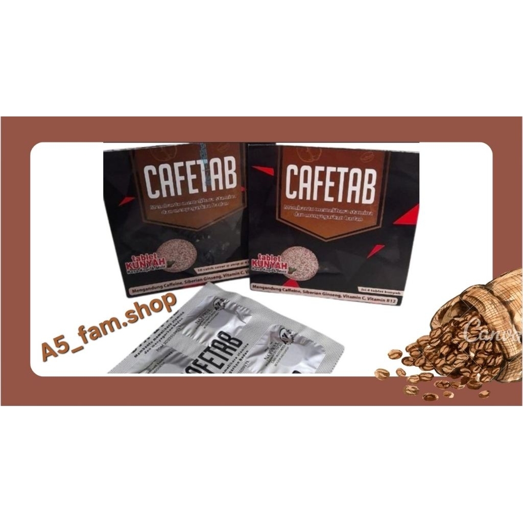 

CAFETAB (1STRIP @4TABLET)