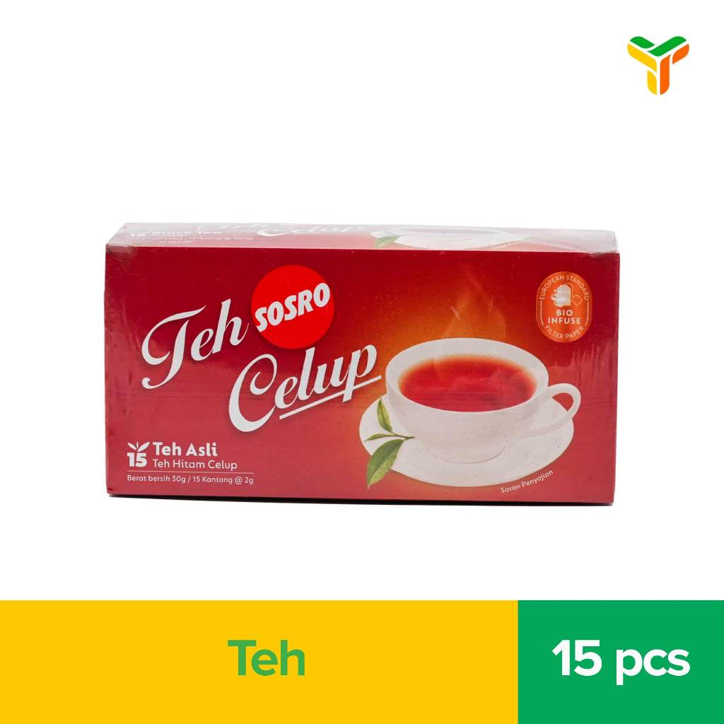 

Sosro Teh Celup 15X2 Gr