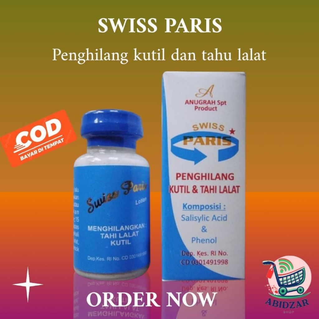 swiss paris penghilang tahi lalat swiss paris lotion original 100% swiss paris penghilang kutil swis
