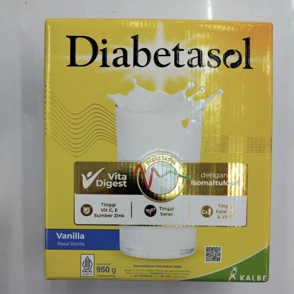 

Diabetasol Rasa Vanilla 950g