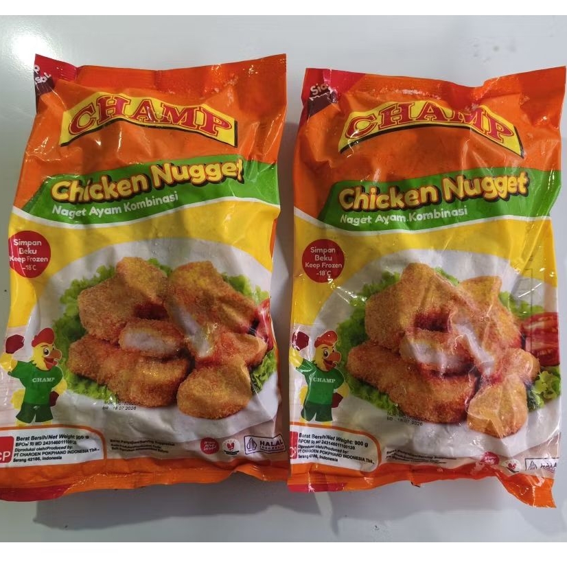 

CHAMP Chicken Nugget 900gr