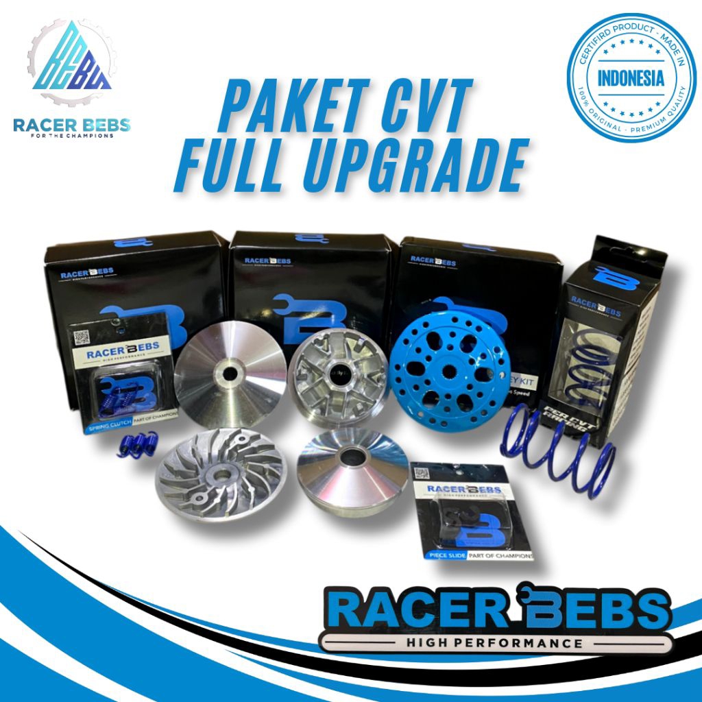 Racerbebs Full Upgrade Cvt Yamaha Nmax Aerox Lexi