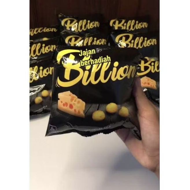 

Snack viral berhadiah merk BILLION