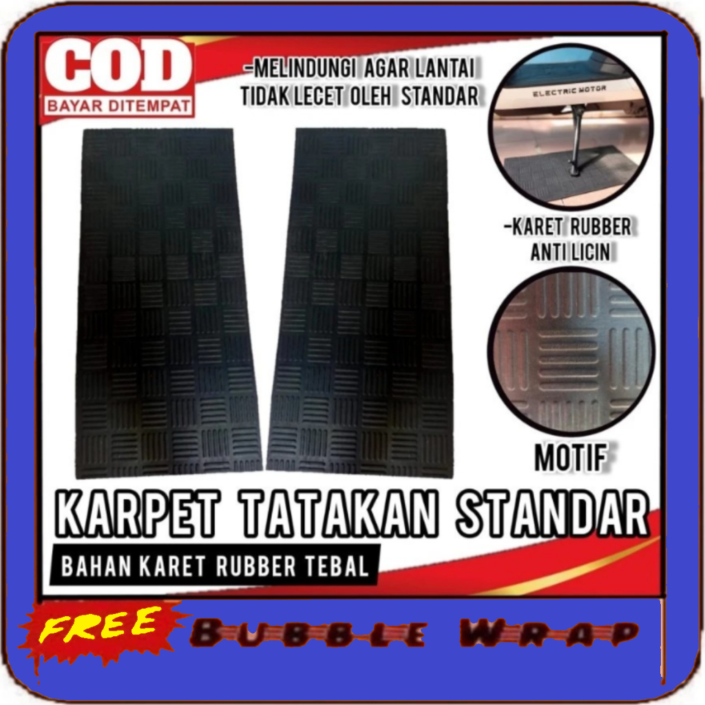 Alas Bantalan Standar Tengah Motor Dudukan Standar Tengah Motor Antislip U/ NMAX PCX ADV Vario Beat