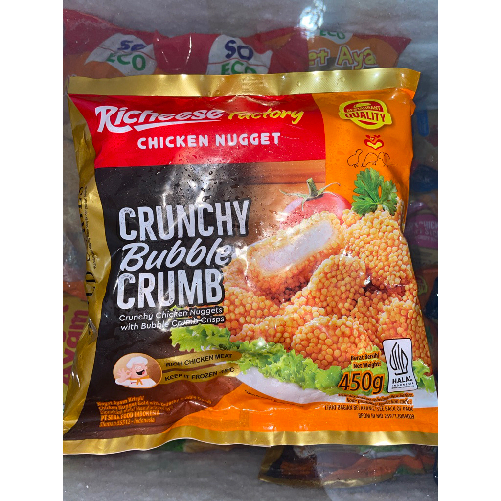 

Richeese Factory Chicken Nugget Crunchy Bubble Crumb