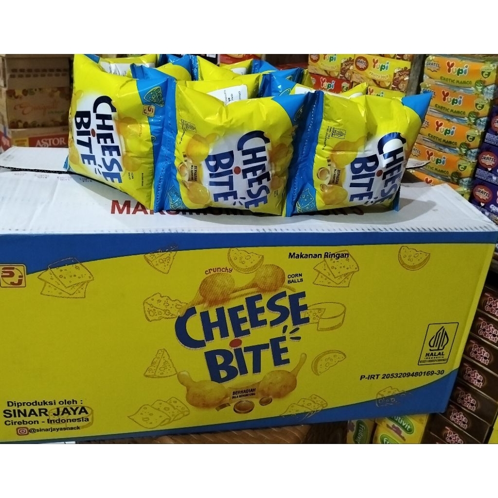 

CIKI BERHADIAH CHESE BITES 1 renteng isi 10 pcs