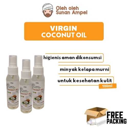 

Ekstra VCO Virgin Coconut Oil 100ML SPRAY Asli Minyak Kelapa Bersih Higienis Kualitas Premium