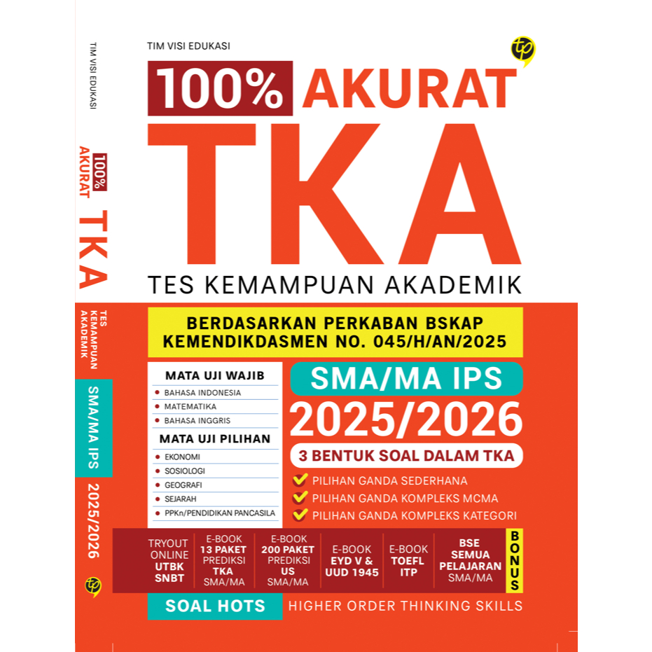 

Gramedia Gandaria - 100% AKURAT TKA SMA/MA IPS 2025/2026