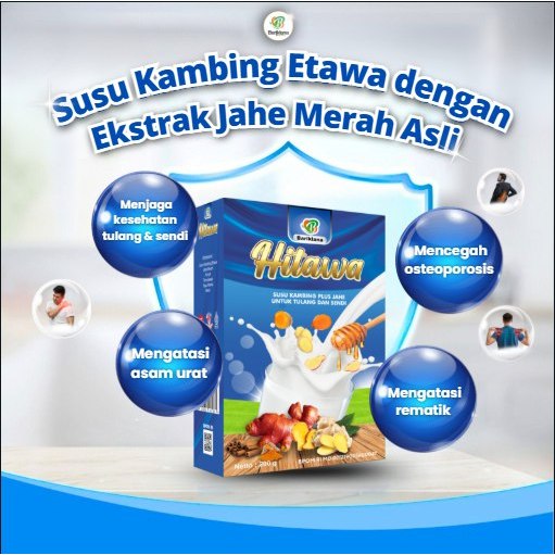 

Hitawa Susu Kambing Etawa dengan Ekstrak Jahe Merah Asli || BOX 200gr