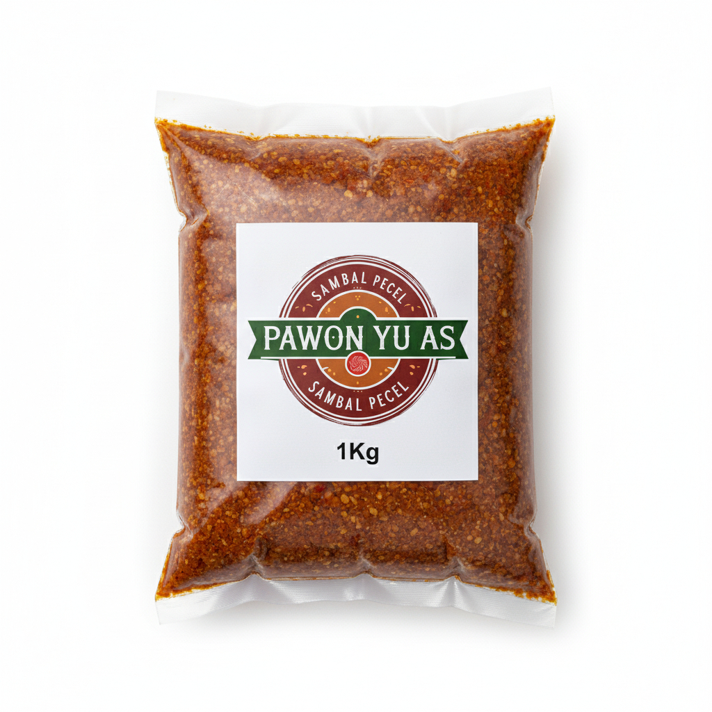 

1Kg Sambel Pecel Nganjuk - Praktis dan Tanpa Bahan Pengawet