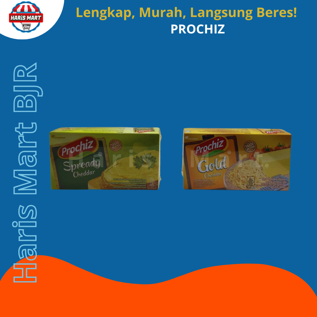

Prochiz Spready Keju Oles 160 Gram Tekstur Lembut