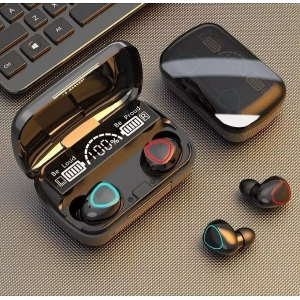 HEADSET BLUETOOTH WIRELESS EARPHONES M12