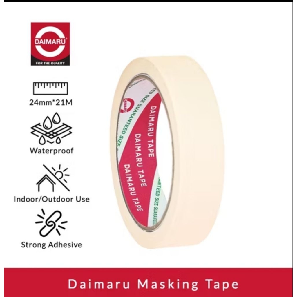 

MASKING TAPE 1" / 24MM DAIMARU
