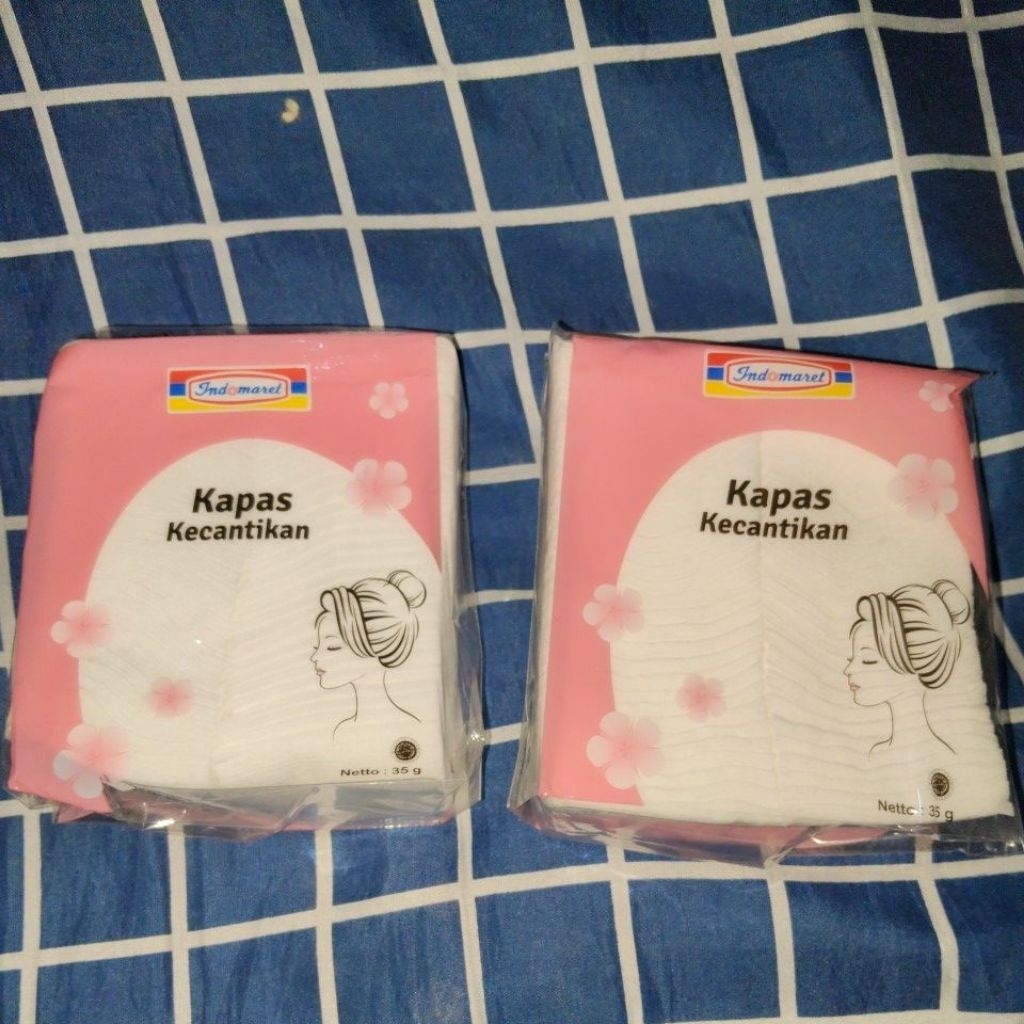 kapas kecantikan Indomaret 35 g / kapas penghapus makeup