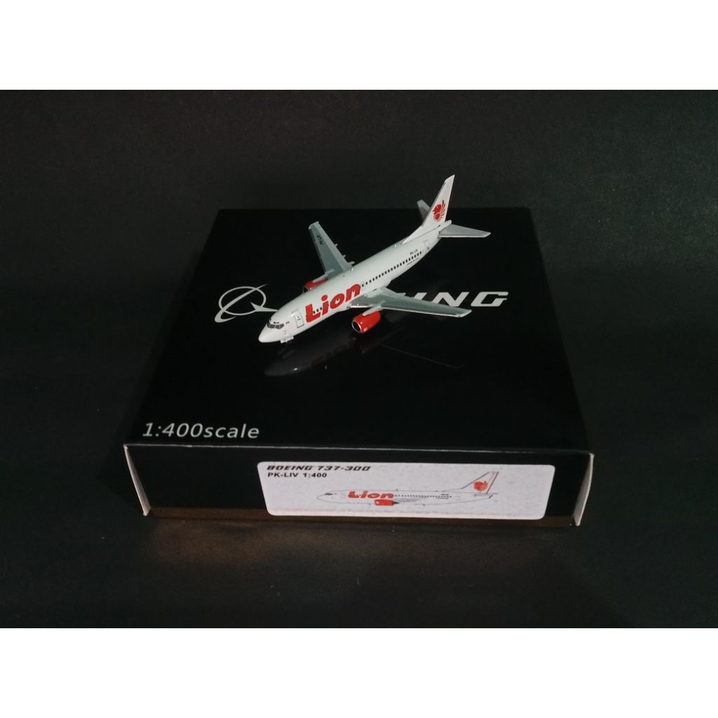 Diecast 1:400 Panda Model Boeing B737-300 Lion Air PK-LIV