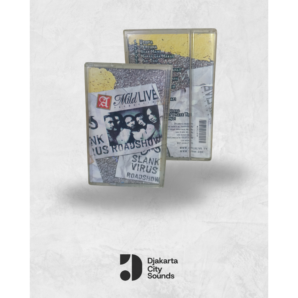 Kaset Pita Slank - Virus Roadshow Mild Live