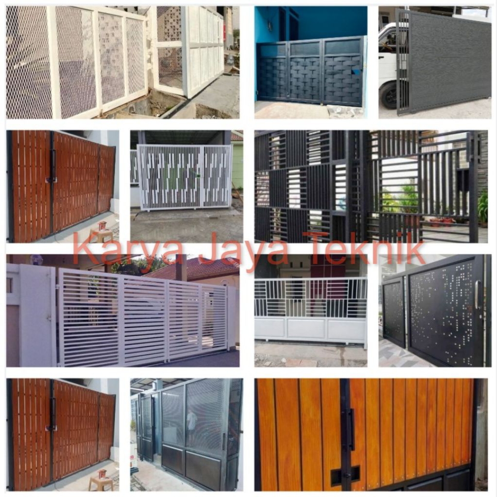 Pagar Minimalis Modern Bandung Dan Sekitarnya