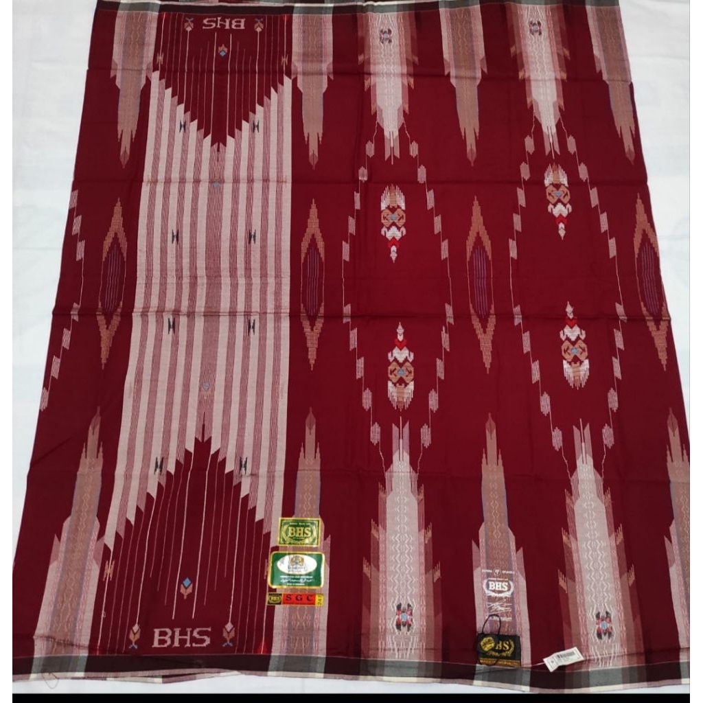 sarung bhs sgc  gold full sutra 210 spunsilk.