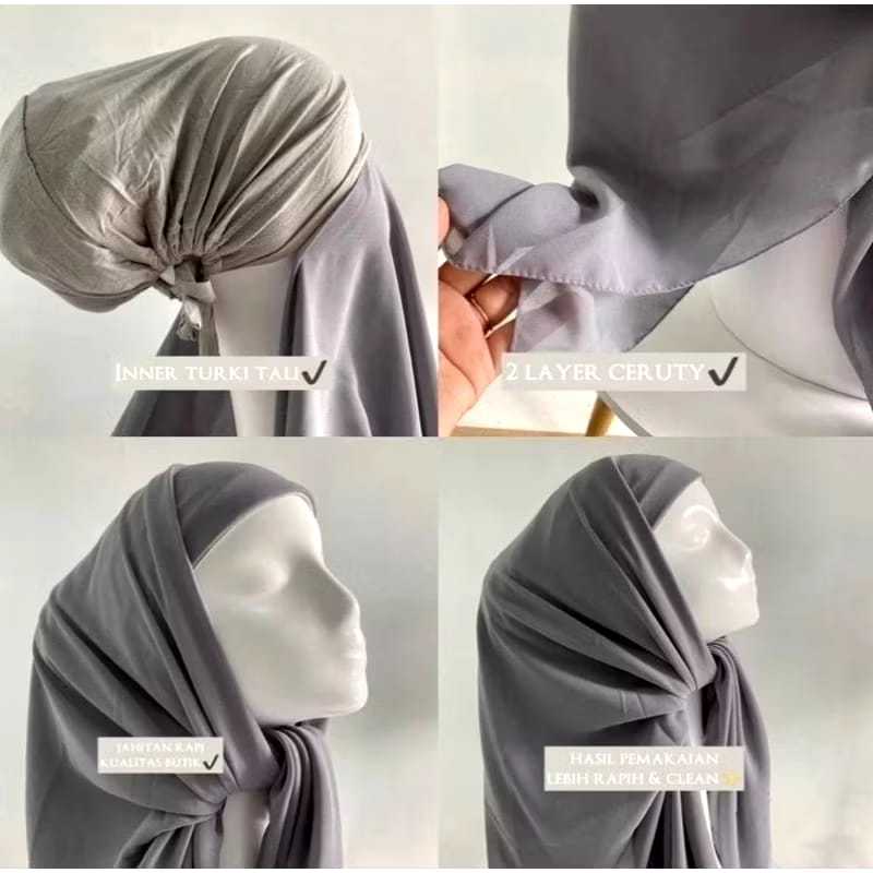 Pashmina INNER /Pashmina INNER TALI Ceruty Babydol/Pashmina INNER Ceruty Babydol