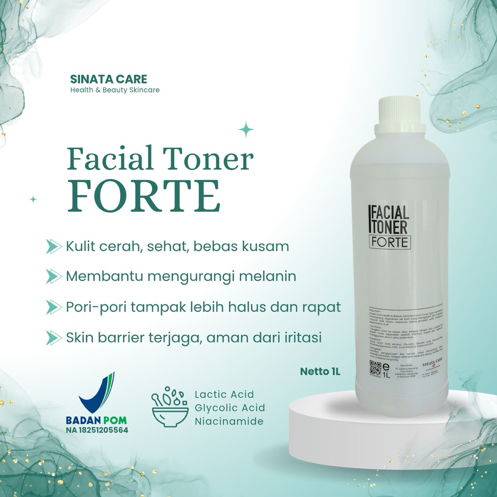 toner forte bening literan bpom