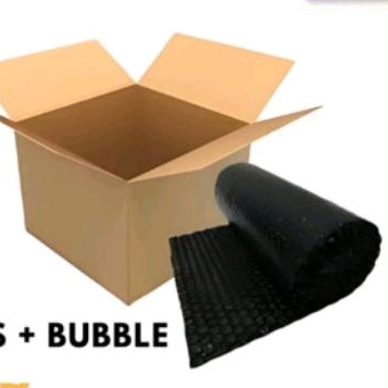 

dus dan tambahan paking buble warp