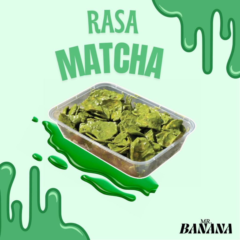 

KERIPIK PISANG LUMER BY MR.BANANA (matcha)