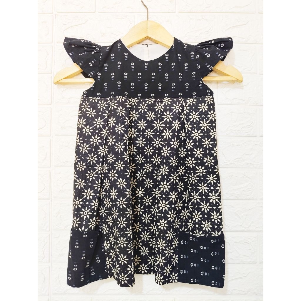 Dress Batik anak perempuan usia 3-4th