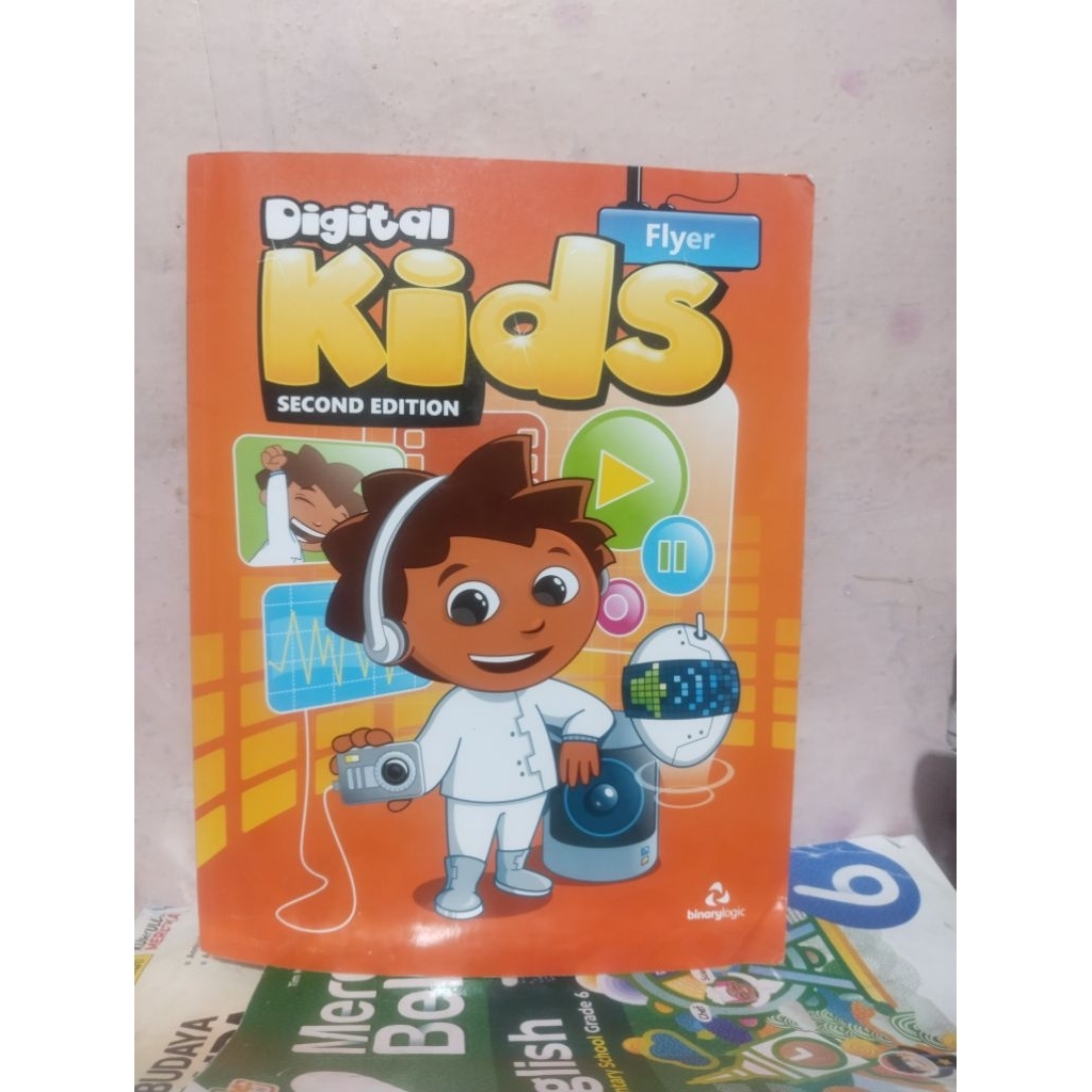 buku bahasa Inggris digital kids flyer