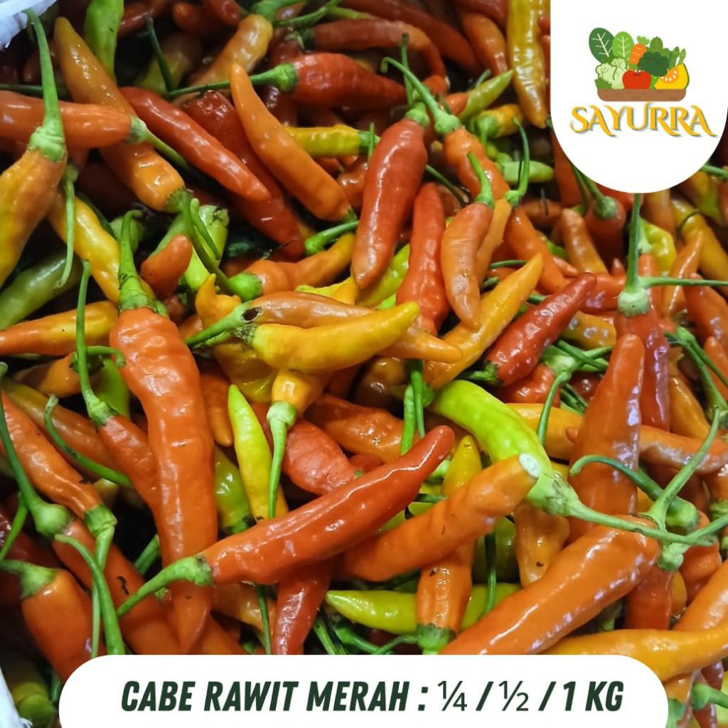 

Cabe rawit merah pedes