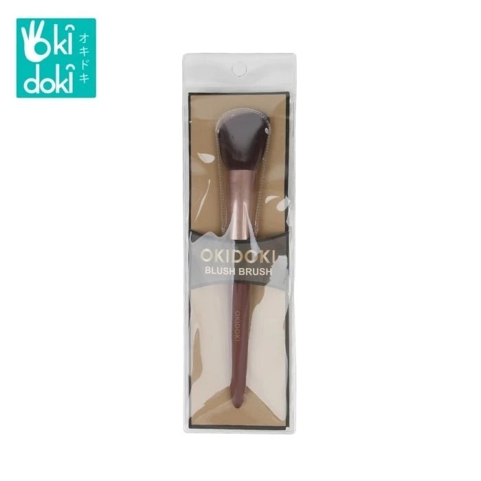 OKIDOKI Cosmetic Blush Brush - Small Fan Brush